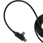 Recycled 5-in-1 Charging Cable, 39 Inch - Black - Detail 3