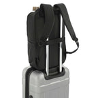 Recycled Commuter Laptop Backpack, 17 Inch Transfer - Black - Left Angle 2