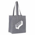 Recycled Cotton Grocery Tote, 7 oz Embroidery - Multi-Colored - Photo