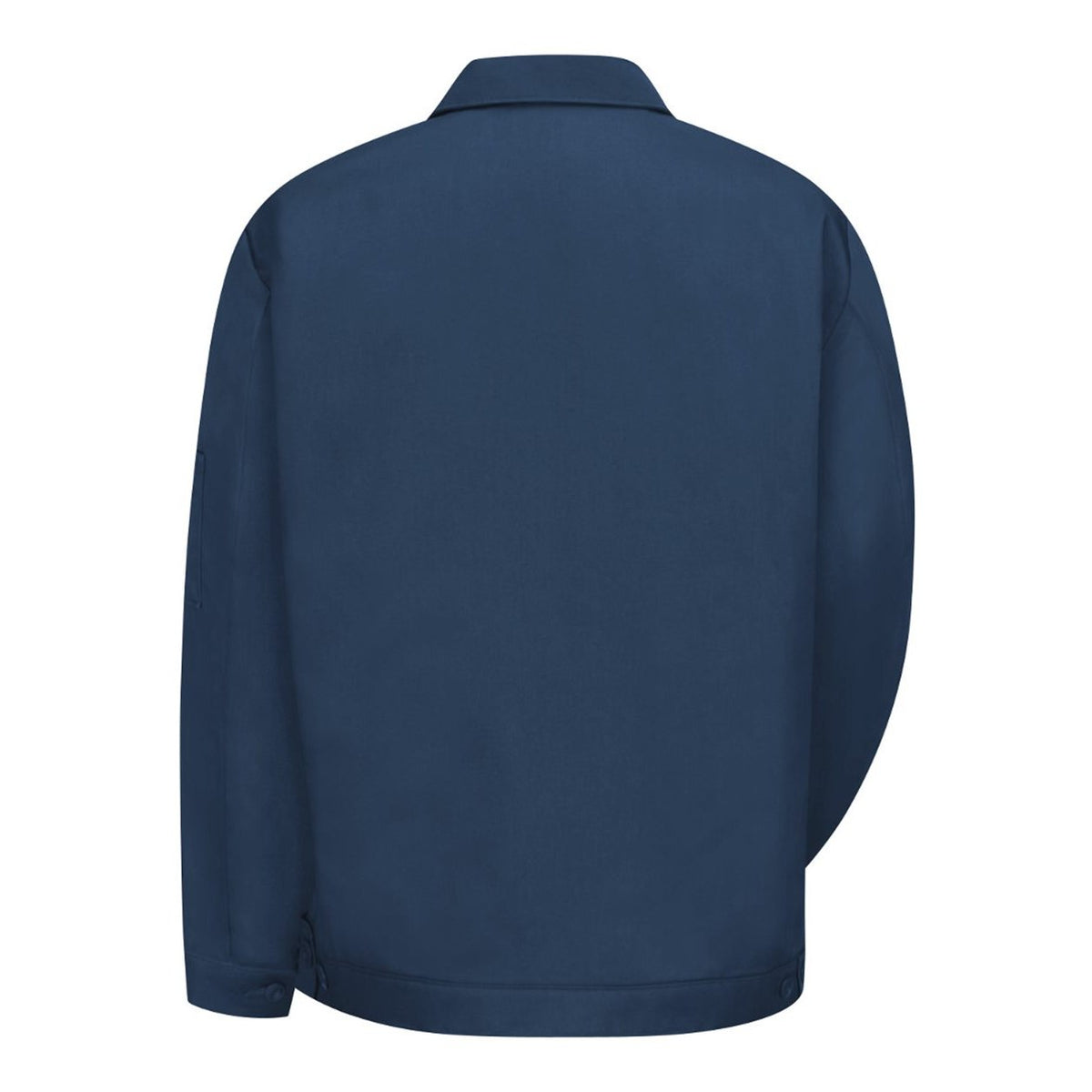 Red Kap Men's Waist Length Jacket Embroidery - Navy - Back