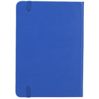 Remark Bound Notebook with Recycled Cover, 5 x 7 Inches Debossing - Blue - Back