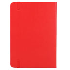 Remark Bound Notebook with Recycled Cover, 5 x 7 Inches Debossing - Red - Back