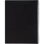 Remark One Subject Notebook, 8.5 x 11 Inches - Black - Back