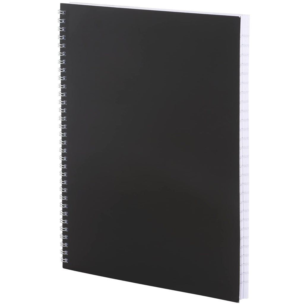 Remark One Subject Notebook, 8.5 x 11 Inches - Black - Left Angle 2