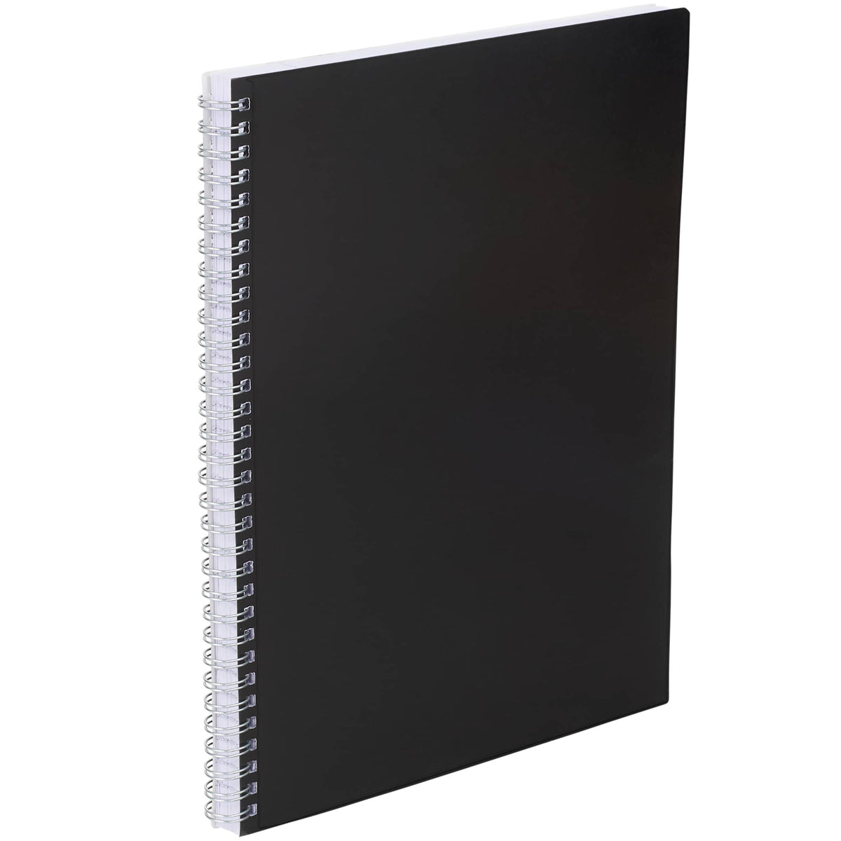 Remark One Subject Notebook, 8.5 x 11 Inches - Black - Right Angle 2