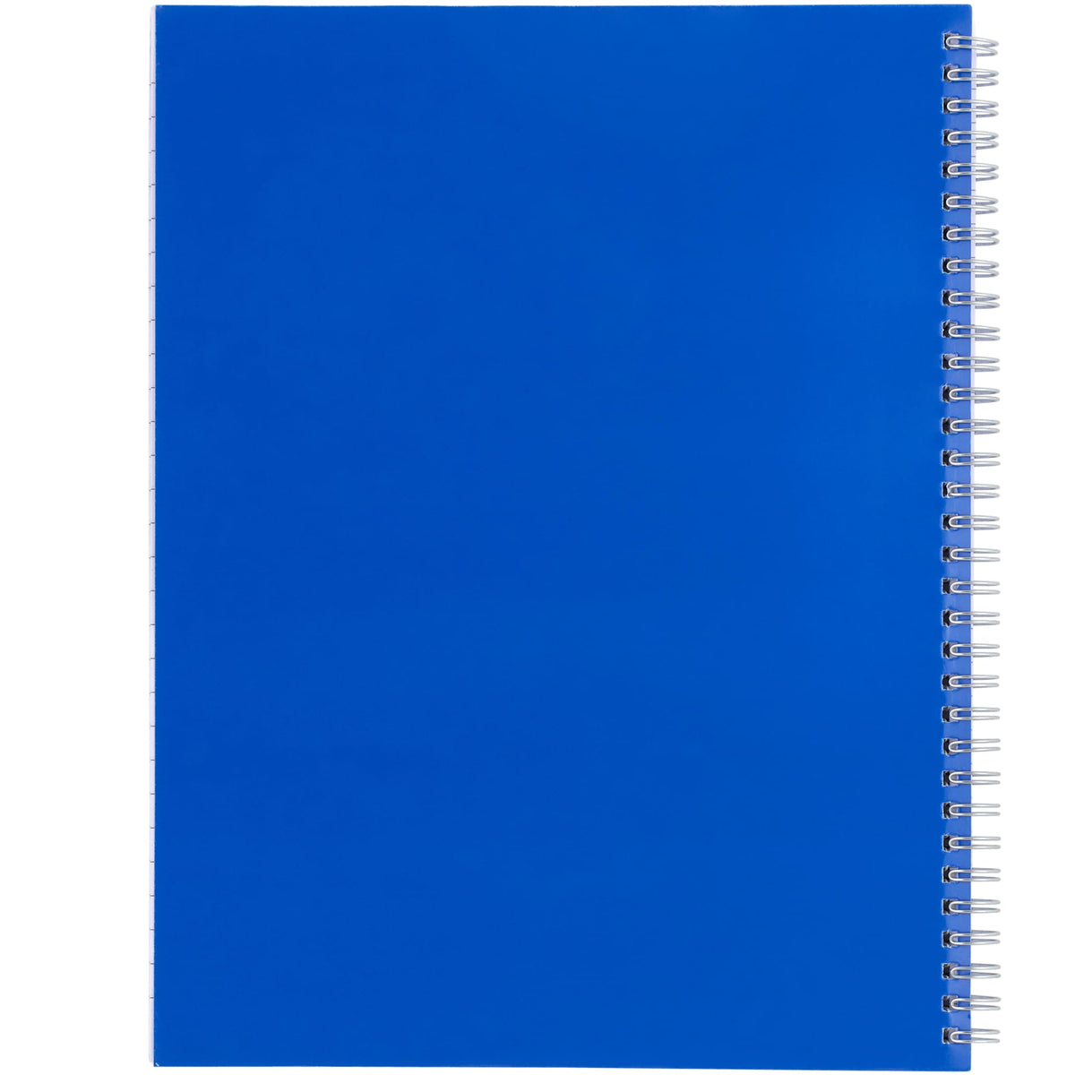 Remark One Subject Notebook, 8.5 x 11 Inches - Blue - Back