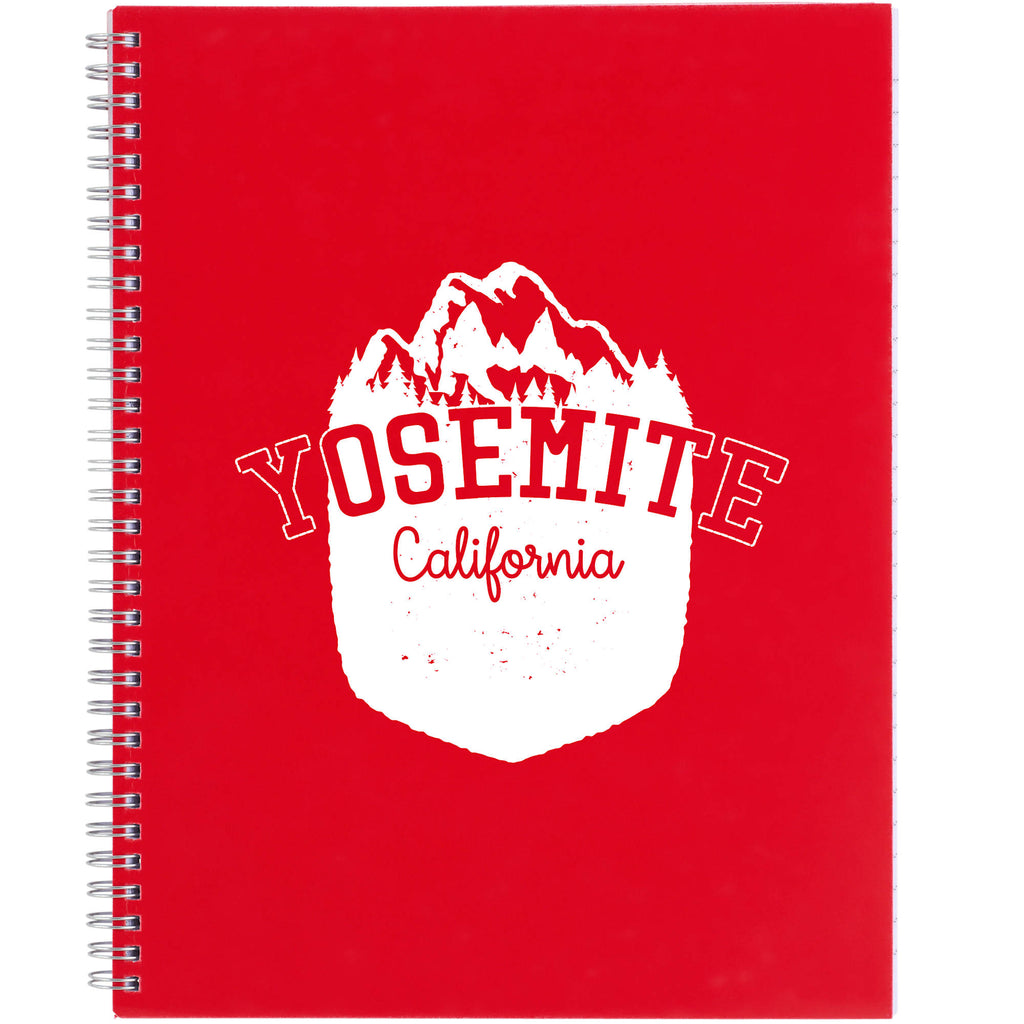 Remark One Subject Notebook, 8.5 x 11 Inches - Red - Front