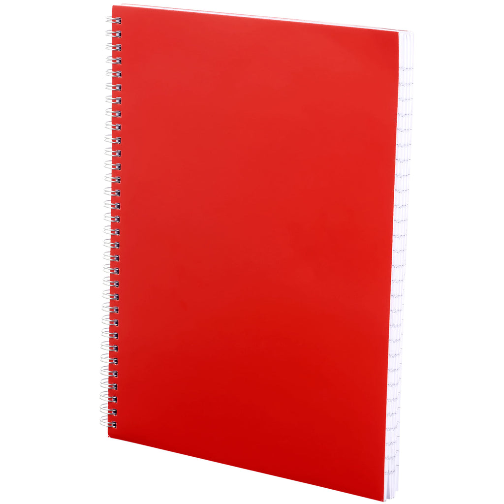Remark One Subject Notebook, 8.5 x 11 Inches - Red - Left Angle 2