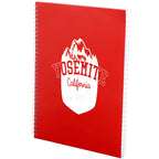Remark One Subject Notebook, 8.5 x 11 Inches - Red - Left Angle