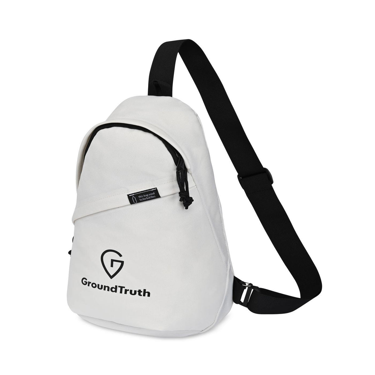 Renew Recycled Sling Bag with Ambidextrous Strap Transfer - Cream - View 2