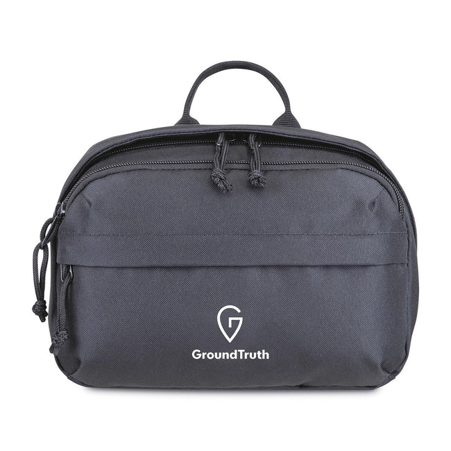 Renew Recycled Toiletry Bag with Front Zip Pockets Full Color