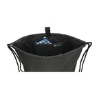 Repeat Lite Recycled Drawstring Backpack Transfer - Black - View 3