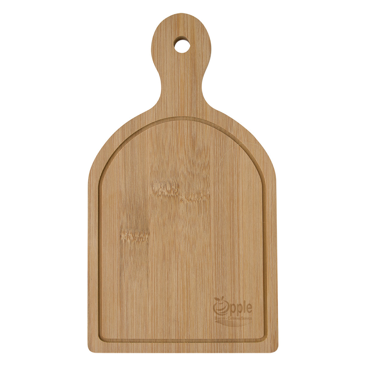 Rhein Cutting Board in Bamboo - Natural - Laser Engraving