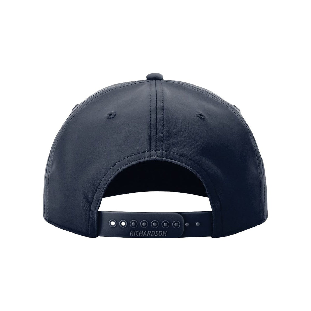 Richardson Five-Panel Classic Rope Cap Full Color - Navy/ White - Back