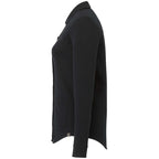 Rigi Eco Knit Button Cardigan for Women Transfer - Black - Left Side