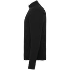 Rigi Eco Knit Full Zip Jacket for Men Embroidery - Black - Left Side