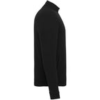 Rigi Eco Knit Full Zip Jacket for Men Embroidery - Black - Right Side