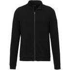 Rigi Eco Knit Full Zip Jacket for Men Transfer - Black - Front