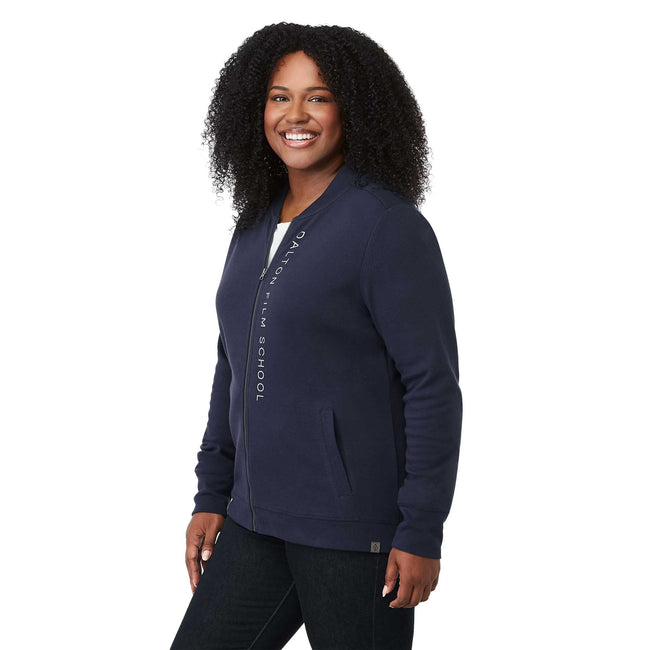 Rigi Eco Knit Full Zip Jacket for Women Embroidery