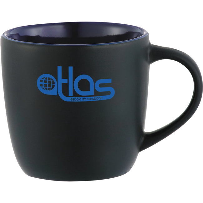 Riviera Electric Two Tone Ceramic Mug, 11 oz Laser Engraving