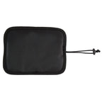 Roll-Up Organizer for Electronics - Black with Gray - Open_Blank