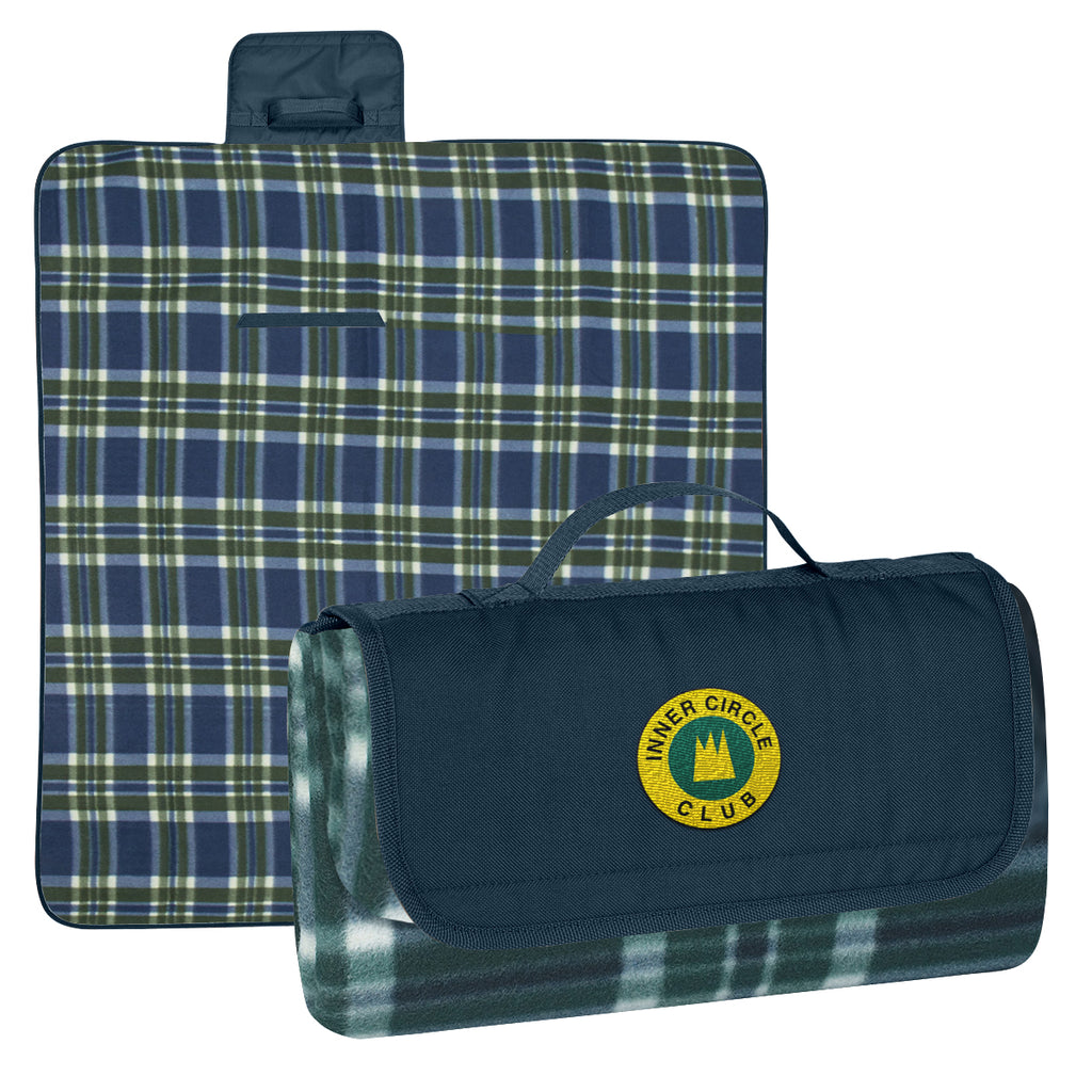 Roll-Up Picnic Blanket in Recycled PET - Embroidery
