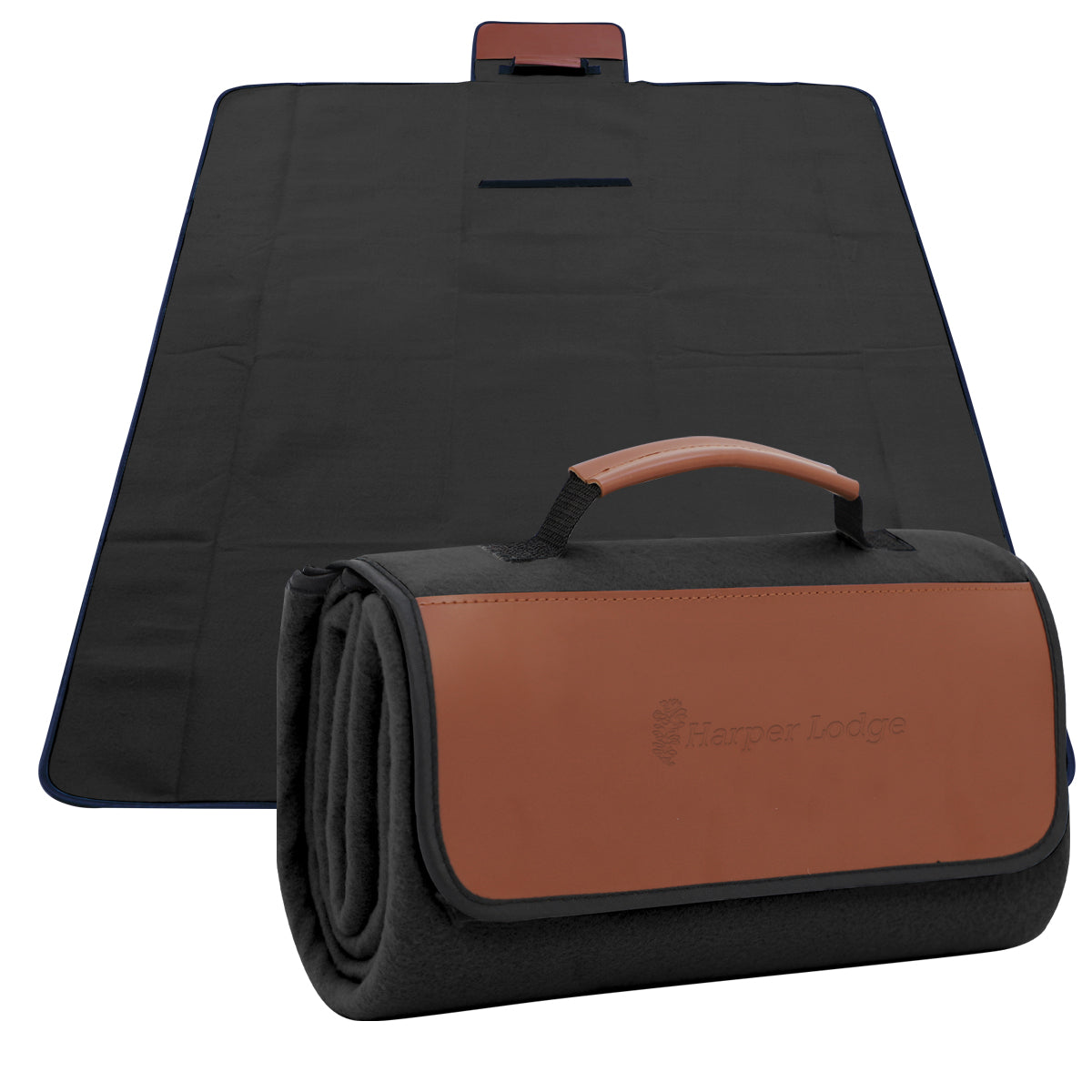 Roll-Up Picnic Blanket, Premium - Debossing