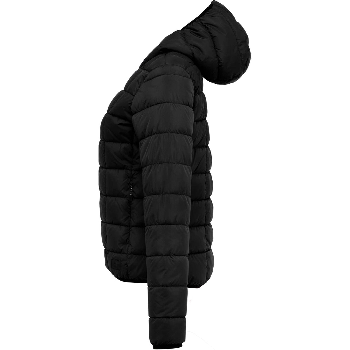 Roots Stonefield Packable Insulated Jacket for Women - Black/Quarry - Left Side