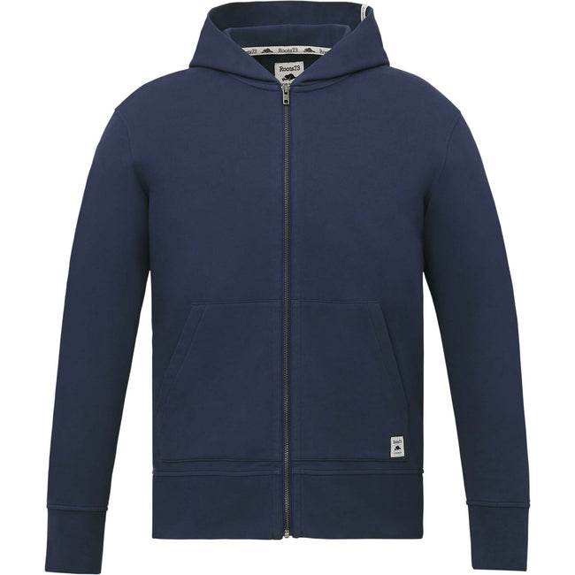 Roots73 Canmore Eco French Terry Full Zip Hoodie for Men Embroidery