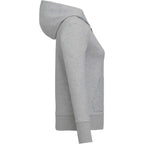 Roots73 Canmore Eco French Terry Full Zip Hoodie for Women Transfer - Grey Mix - Right Side
