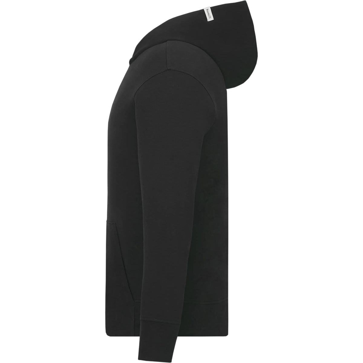 Roots73 Canmore Eco Pullover Hoodie, Unisex Transfer - Black - Left Side