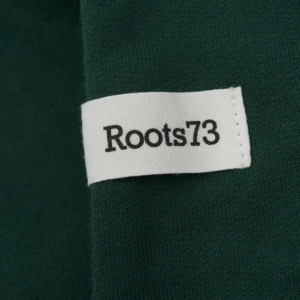 Roots73 Canmore Eco Pullover Hoodie, Unisex Transfer - Evergreen - Detail 5