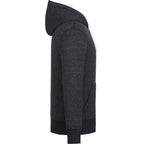Roots73 Paddlecreek Full Zip Fleece Hoodie for Men Embroidery - Black Mix - Right Side