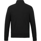 Roots73 Paddlecreek Sueded Fleece Quarter Zip for Men Transfer - Black - Back