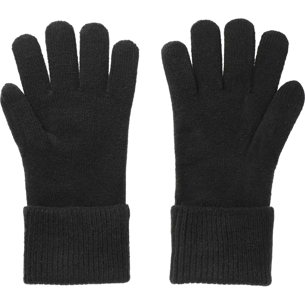 Roots73 Redcliff Knit Touchscreen Gloves Embroidery - Black - Back
