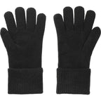 Roots73 Redcliff Knit Touchscreen Gloves Embroidery - Black - Back