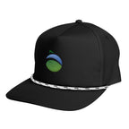 Rope Cap, Stroke Play Embroidery - Embroidery
