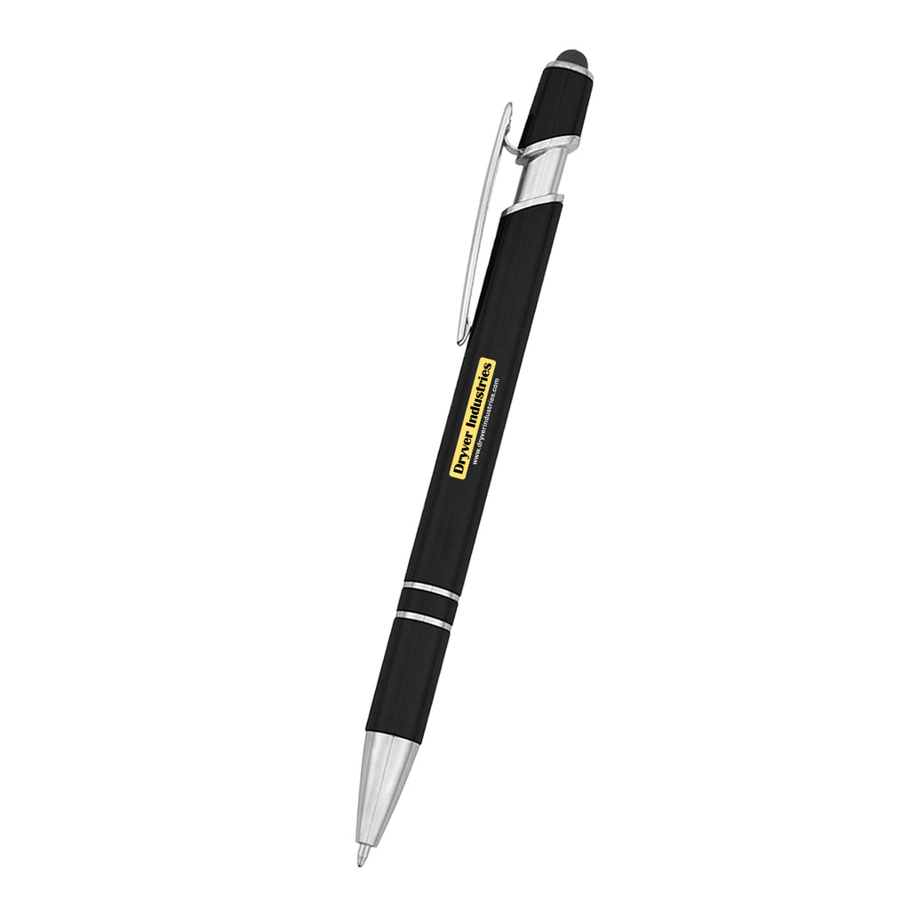 Roslin Incline Stylus Pen in Recycled ABS, Blue Ink Full Color - Full Color