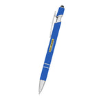 Roslin Incline Stylus Pen in Recycled ABS, Blue Ink Full Color - Full Color