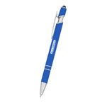 Roslin Incline Stylus Pen in Recycled ABS, Blue Ink Full Color - Silk Screen