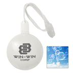 Round Bubble Dispenser, 1.33 oz - White - Pad Print