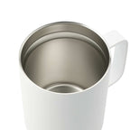 Rover Vacuum Insulated Camp Mug, 14 oz - White - Right Angle 2