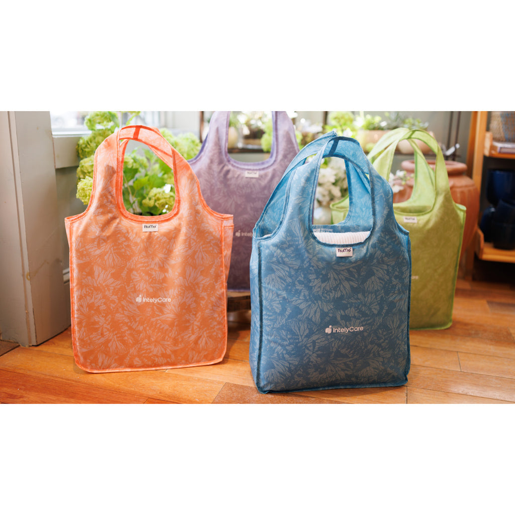 RuMe Recycled Packable Tote, Medium Transfer - Apricot Crush - View 5