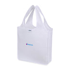RuMe Recycled Packable Tote, Medium Transfer - White - View 2