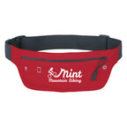 Running Belt and Fanny Pack - Red - Silk Screen