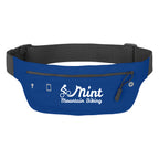 Running Belt and Fanny Pack - Royal Blue - Silk Screen