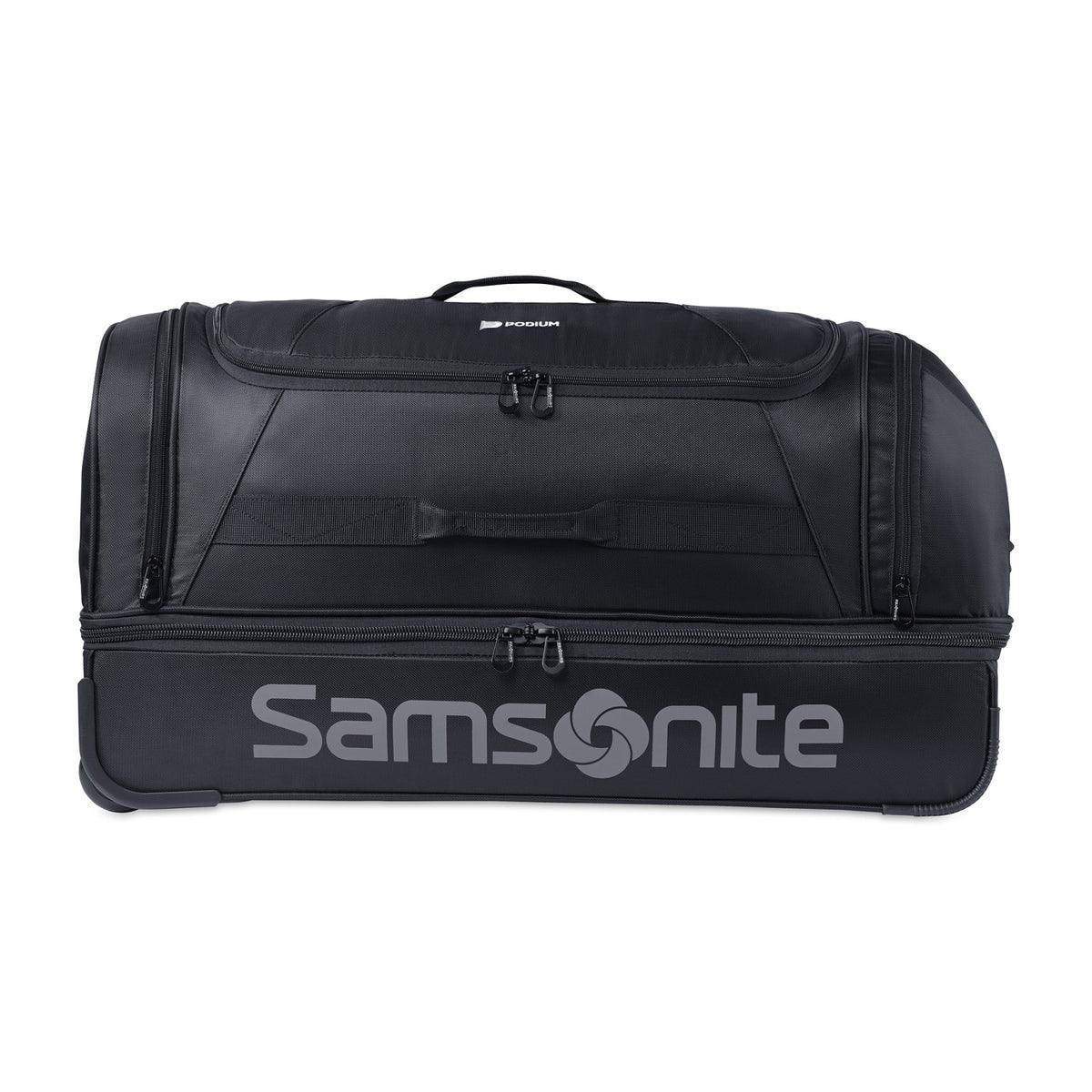 Samsonite Andante Drop Bottom Wheeled Duffel, 28 Inches Transfer - Black - View 2