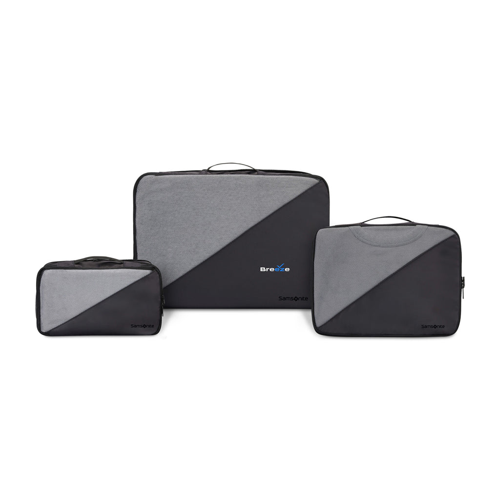 Samsonite Compression Packing Cubes, Set of 3 Transfer - Black - View 1
