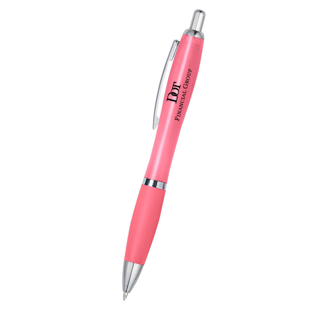 Satin Pen, Custom Printed Full Color - Silk Screen