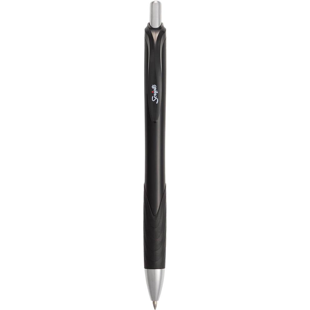 Scripto Tidal Gel Pen with Wave Grip Full Color - Black - Clip